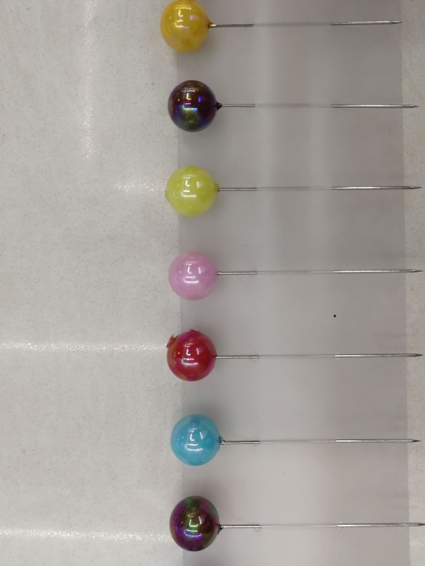 圆形针 笑脸针 小号叉线器 银光针，白彩针，产品图