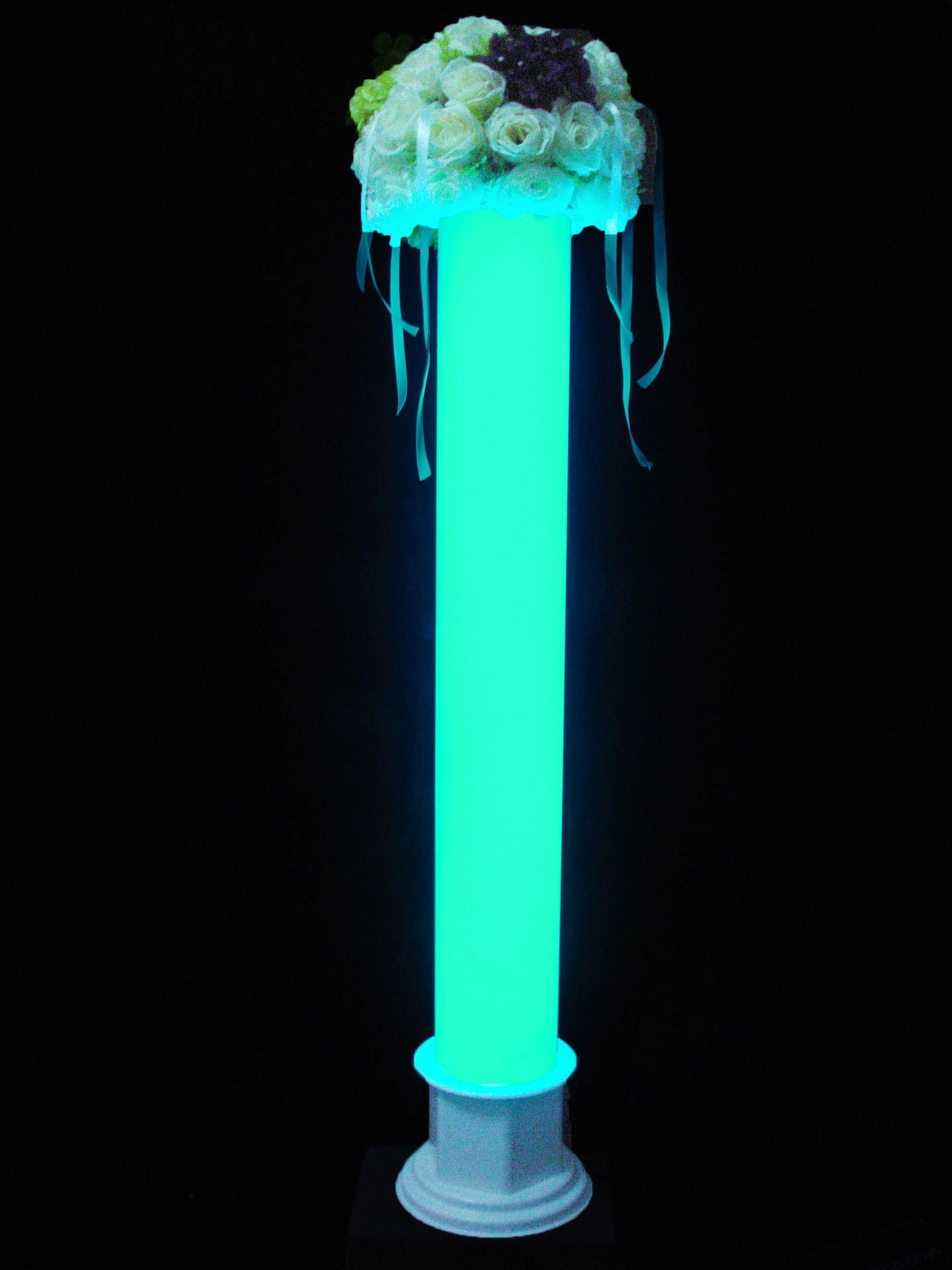 Home 1.2 meters LED 12 color automatic color changing decorative lights with remote control without flowers