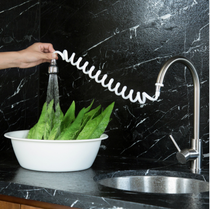 Retractable faucet flower splash filter for sprinklers Extended kitchen water filter