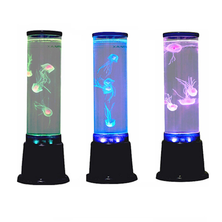 Jellyfish lamp aquarium water tank LED color Jellyfish lamp
