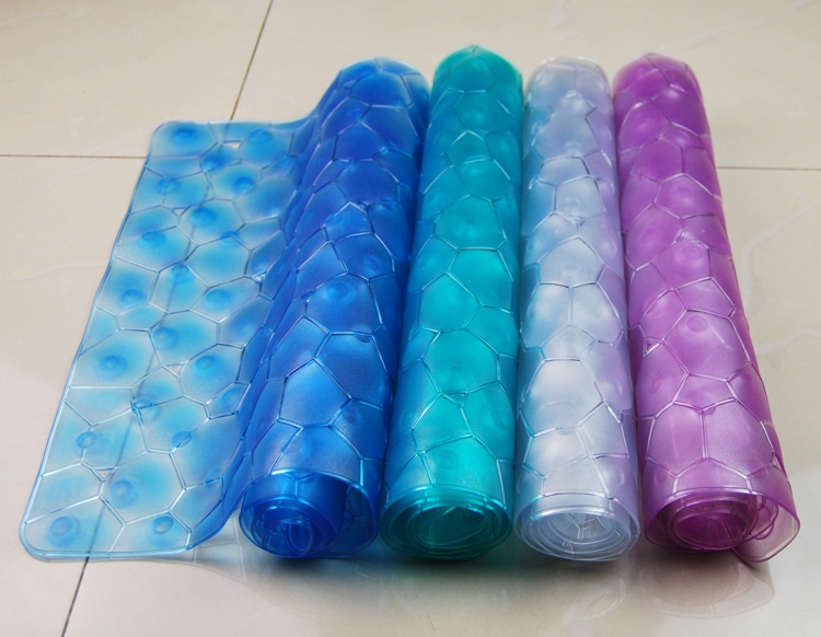 Transparent Water Cube bathroom mat bathroom massage mat non-slip mat PVC bathroom mat bathtub non-slip mat door mat floor mat kitchen mat