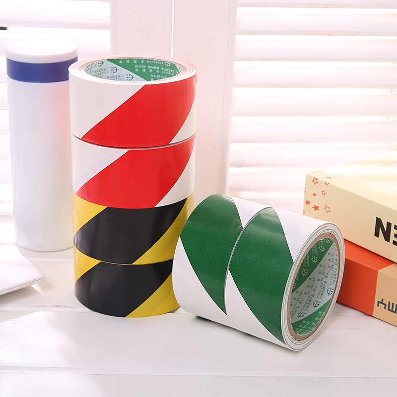 New custom PVC floor warning tape, zebra marking tape for warehouse and workshop, wholesale from the manufacturer Specification image