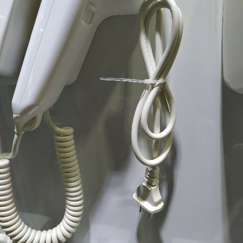 Hotel bath dryer hair dryer with jack details Picture