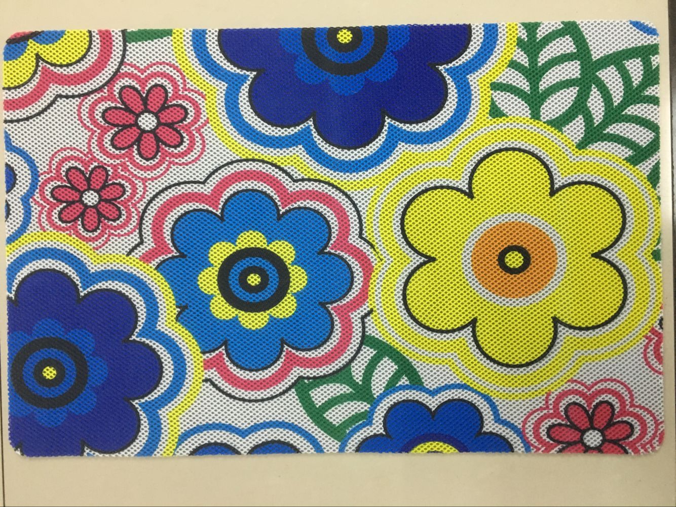 PVC honeycomb printed pad, 3D digital printed pad, high-definition stereoscopic printed pad, spray-painted indy pad, foot pad full figure