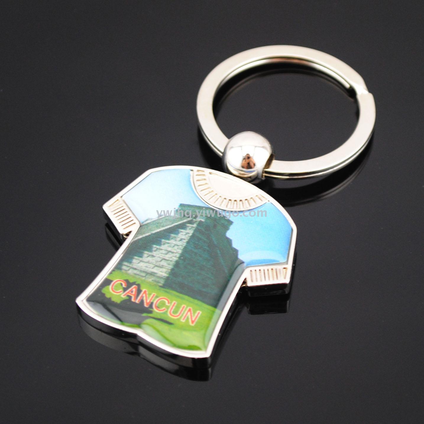 Mexico, South American Marine Animal Series Drop Glue Key Chain Specification drawing
