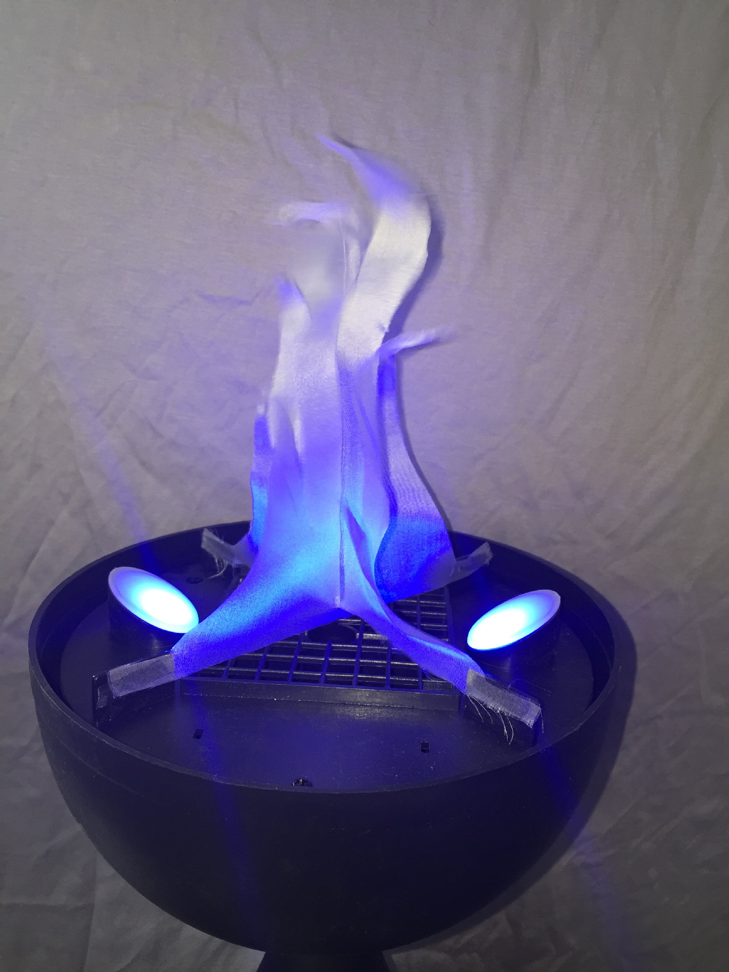 Brazier blue red light LED30CM hanging flame lamp decoration lamp flame jack-o '-lanterns