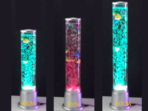 A variety of plastic fish lamp ocean fish bubble lamp bubble lamp night height can be customized