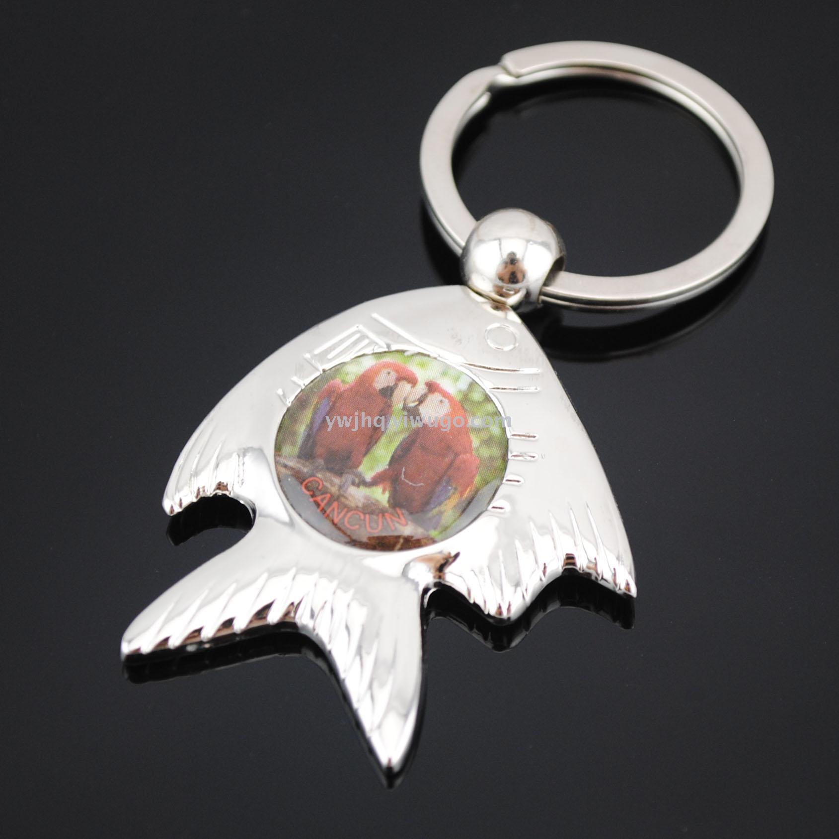 Mexico, South American Marine Animal Series Drop Glue Key Chain Application Scenario