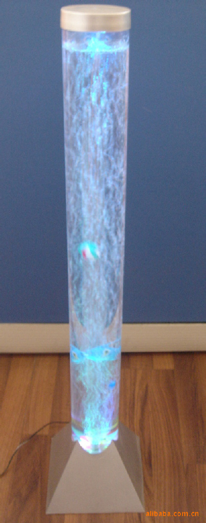 Aquarium lamp, fish lamp, transparent pipe lamp, LED lamp, plastic fish lamp, water lamp, bubble lamp