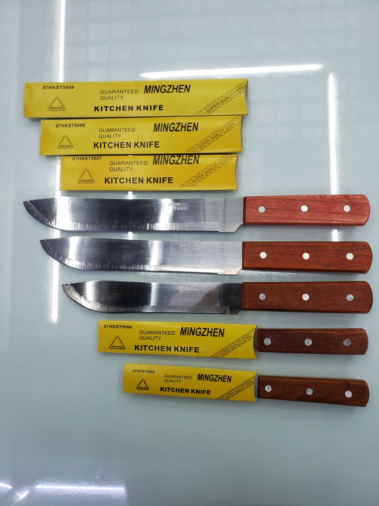 Fruit knife Knife with wooden handle thumbnail