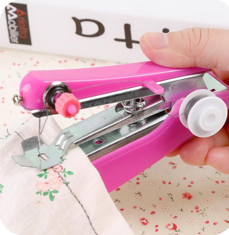 迷你手动缝纫机批发 户外小缝纫机旅游袖珍缝纫机批发