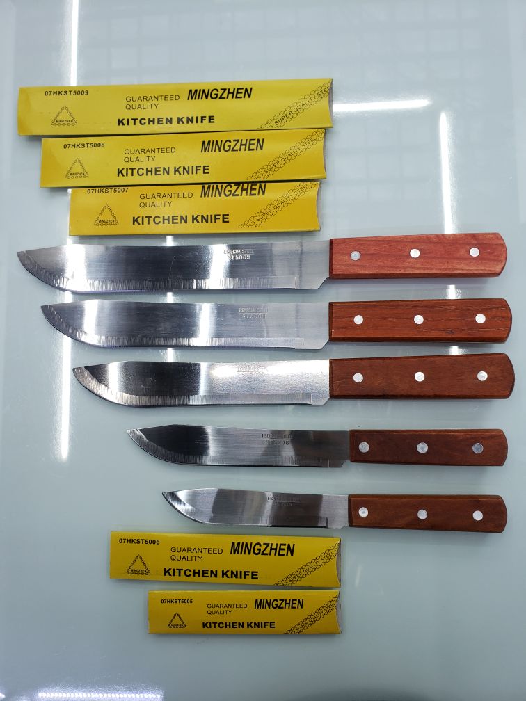 Cuchillos de frutas cuchillos pequeños cuchillos con mango de madera details Picture