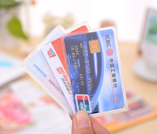 Home simple transparent bank card set IC card set plastic multi-function card set bus card set manufacturers