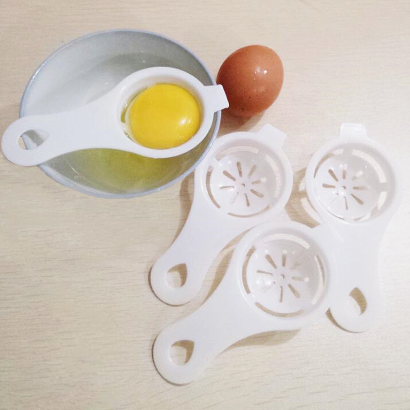 A3-56 Factory direct egg yolk separator Egg funnel Egg white separator spoon no packaging