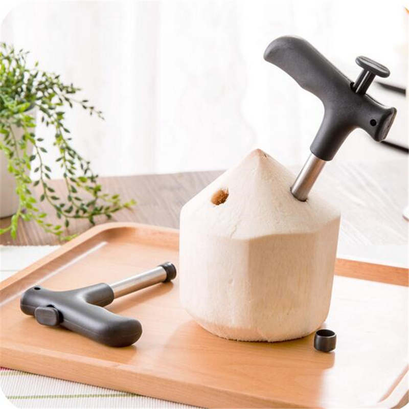 Coconut opener kitchen practical small tools coconut cutting tool hole tool lid opener shell opener manufacturers