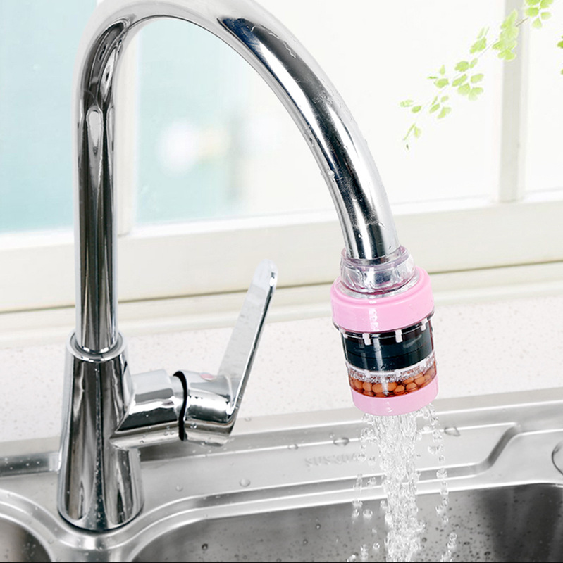 Medical stone magnetized faucet filter Household kitchen health bathroom tap water purifier bathroom water filter