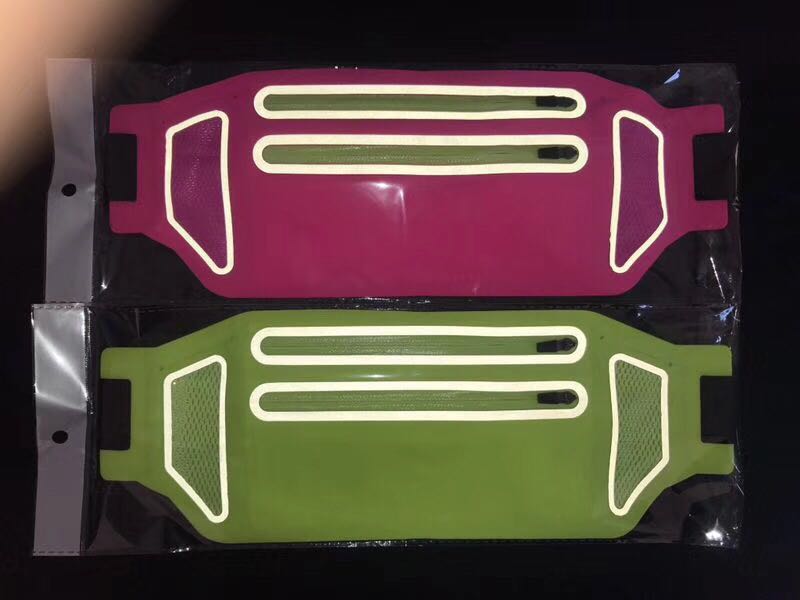 The double zipper classification of mobile phone waist bags and sports sets is clearer Specification image