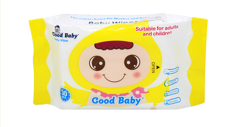 婴儿手口湿巾10片装 餐饮酒店湿巾 厂家批发 婴儿湿巾 定制湿巾细节图