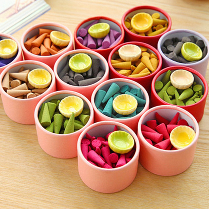 A3-67 Home Tower Fragrance Fragrance Home pure aroma aroma pagoda fragrance box containing dish mosquito repellent incense