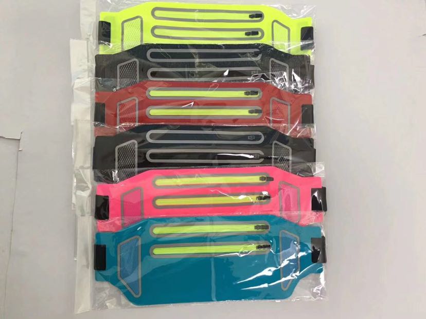 The double zipper classification of mobile phone waist bags and sports sets is clearer Application Scenario