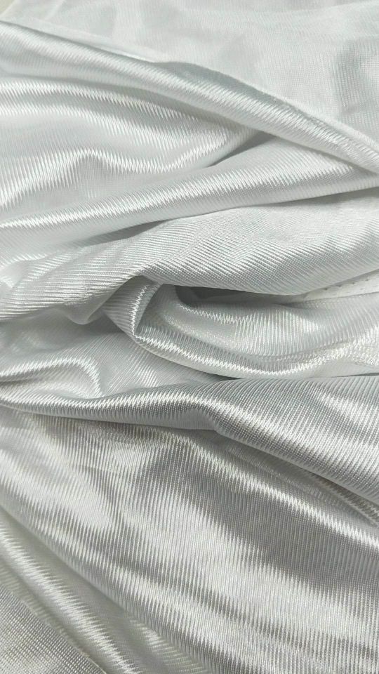 Glossy plain fabric, mercerized velvet
