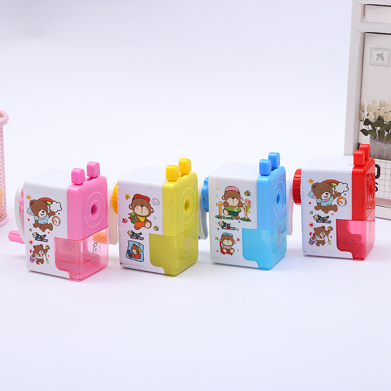 Zhengrong cute hand pencil sharpener automatic pen sharpener into the children's cartoon pencil sharpener manufacturers wholesale full figure