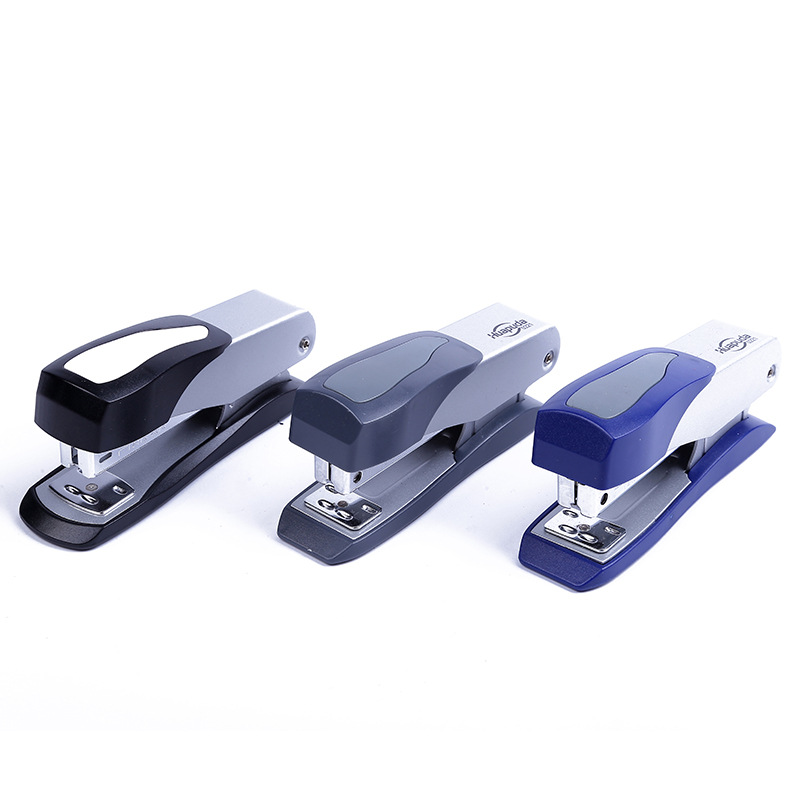 厂家直销正荣商务订书器 财务办公装订机手握按压式订书机