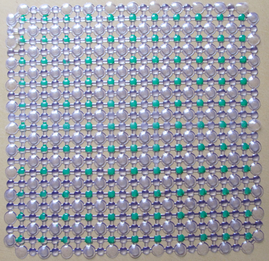 Hot-selling square/plum blossom colored water drop bathroom MATS, anti-slip bathroom MATS, massage MATS, foot MATS, bathtub MATS details Picture
