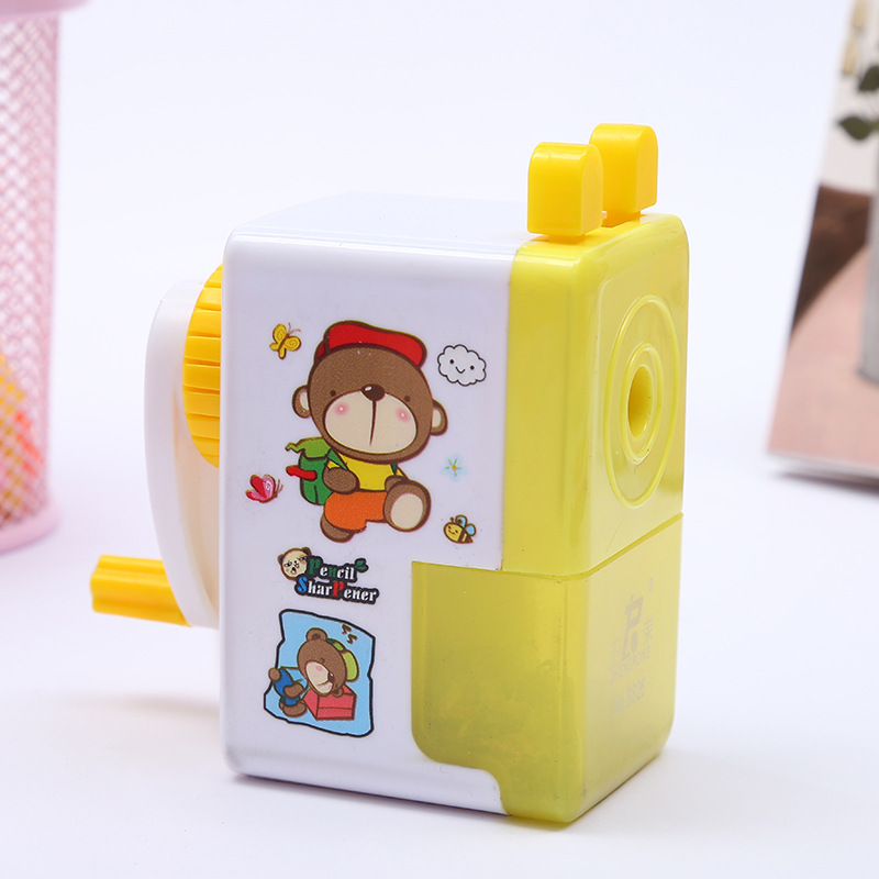 Zhengrong cute hand pencil sharpener automatic pen sharpener into the children's cartoon pencil sharpener manufacturers wholesale Application Scenario
