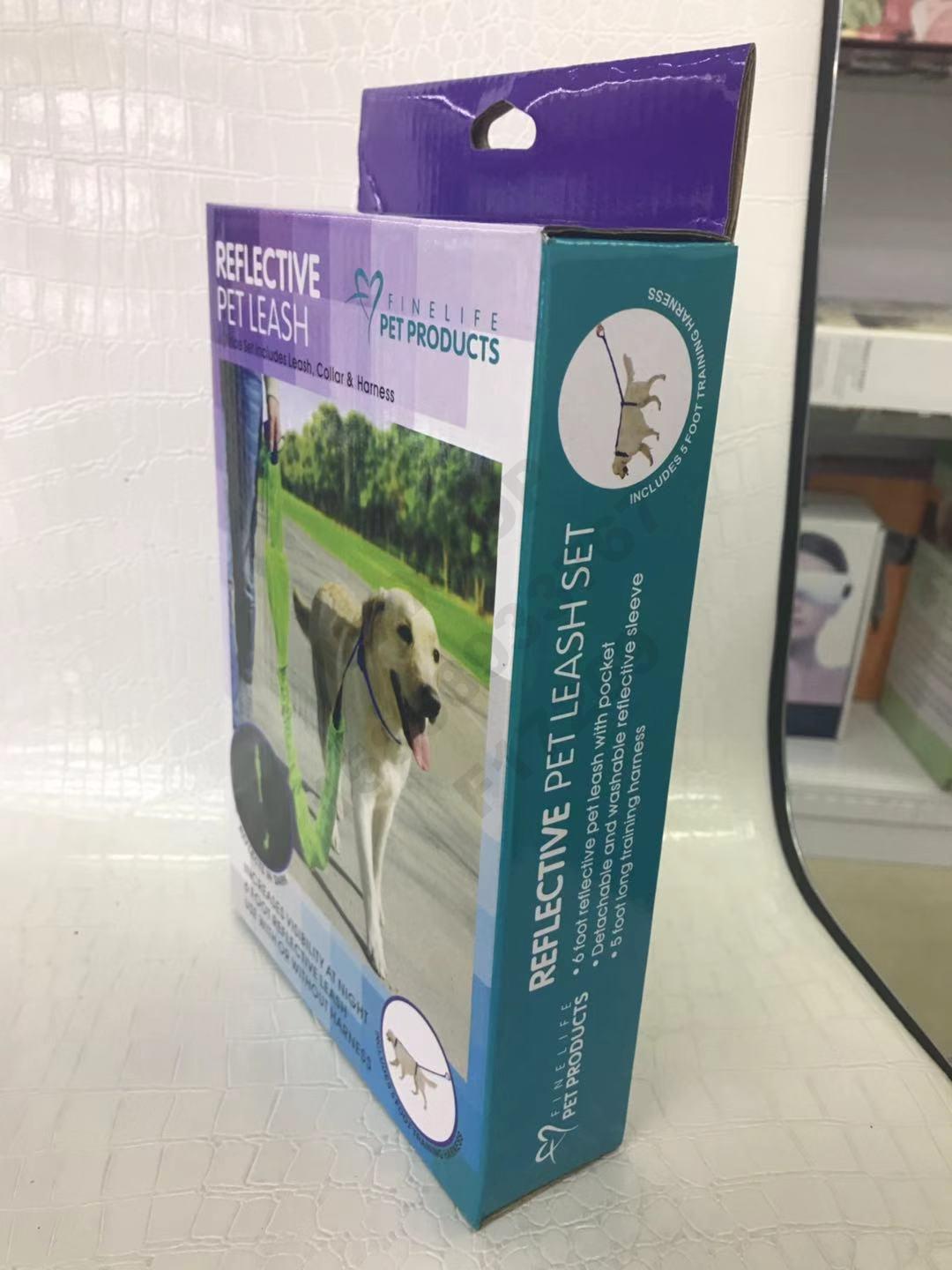 REFLECTIVE PET LEASH宠物牵引绳夜间发光狗狗牵引带夜间发光细节图
