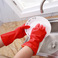 义乌好货 橡胶厨房家用护肤洗碗手套 洗衣加绒加厚耐用家务清洁细节图