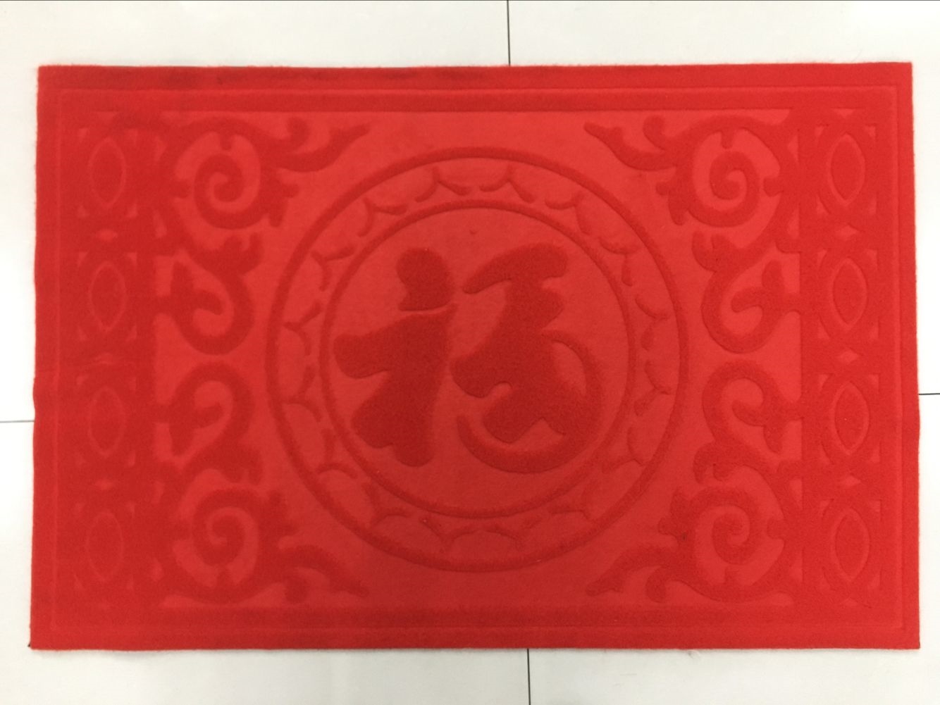 58*88cm PVC embossed floor mat, water-absorbing anti-slip mat, door mat, floor mat, household mat, fleece floor mat, export mat, anti-slip mat, carpet Application Scenario