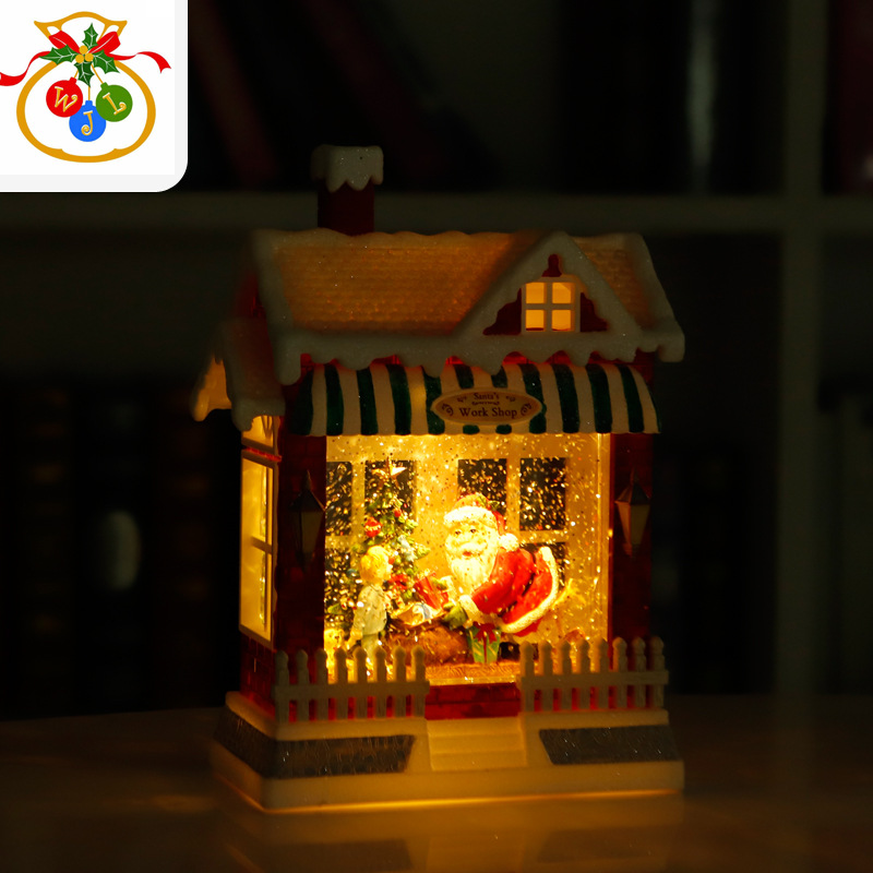 House LED small night lights music atmosphere lights Christmas decorations novelty creative electronic products
