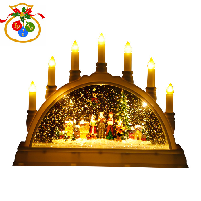 Bridge lights Christmas decorations novel creative electronic products led night music lights atmosphere lights