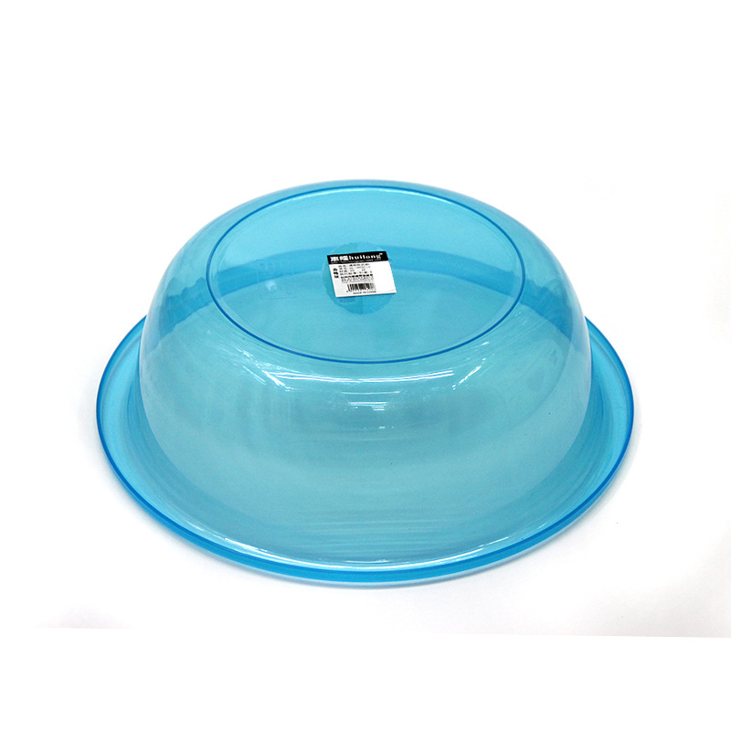 惠隆家用透明欧式塑料盆圆形洗衣洗菜洗手洗澡盆HL-0033细节图