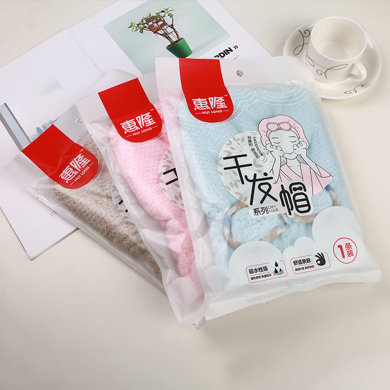 Shower cap dry hair hat absorbent quick dry lovely scarf thickened dry hair towel for long hair