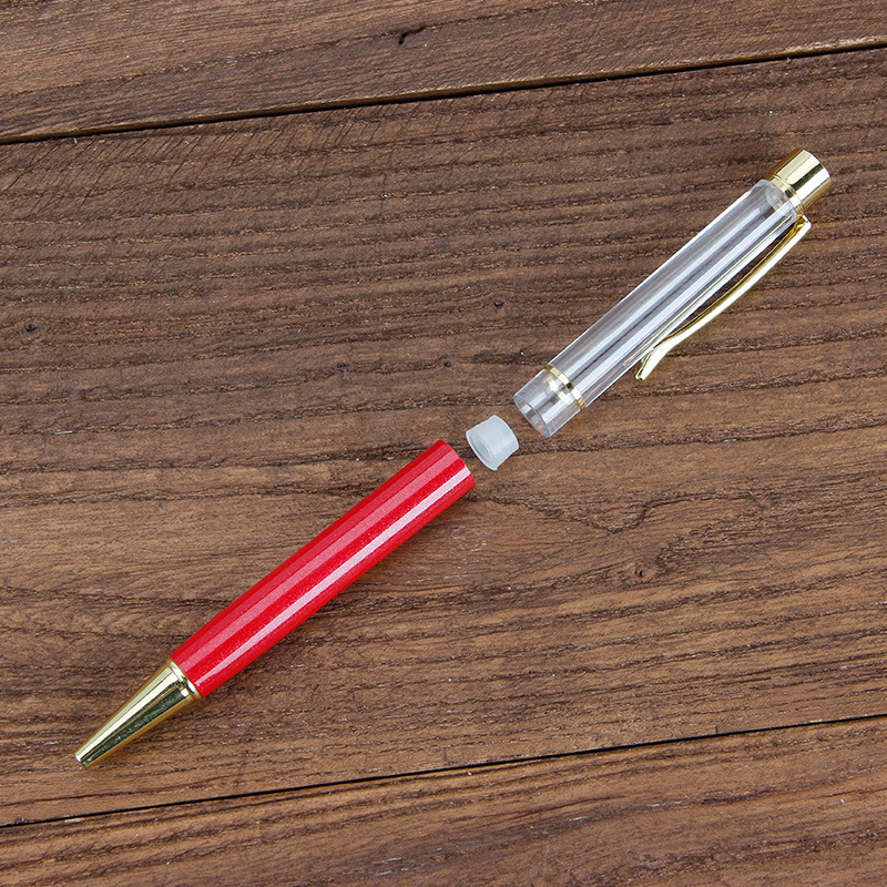 DIY handcrafted crystal pens, metal ballpoint pens, diamond pens, empty rods, custom logos, festival promotion advertisements, gift pens Specification image