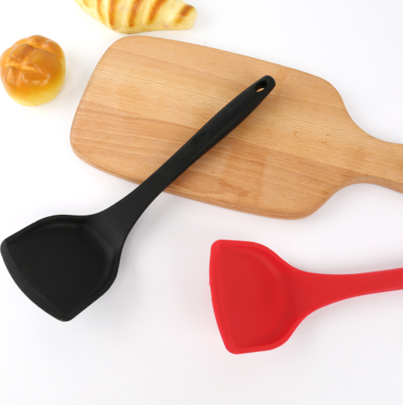 Food-grade silicone spatula, non-stick cooking spatula, high-temperature resistant spatula, silicone cooking spatula details Picture