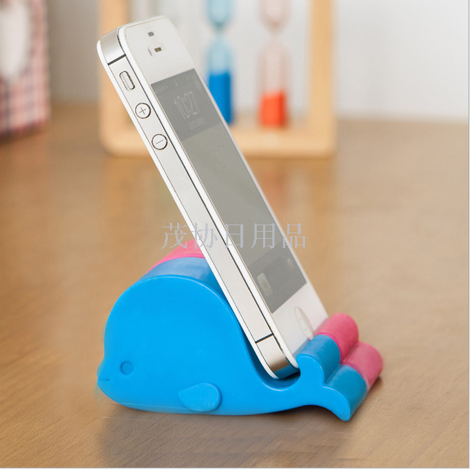 Korean version universal smartphone stand cartoon-shaped Ipad movie stand details Picture
