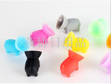 Korean version portable business card holder mobile phone holder lazy card type elephant mobile phone holder