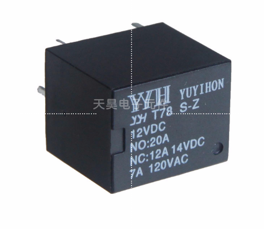 直流继电器实物图