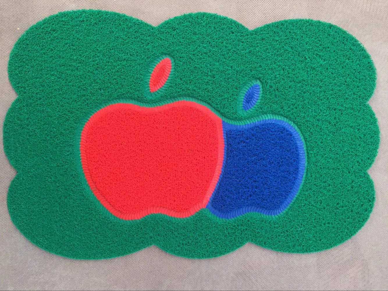 Thin wavy brushed pad, splicing pad, brushed embossed pad, PVC anti-slip pad, foot pad and door pad Specification drawing