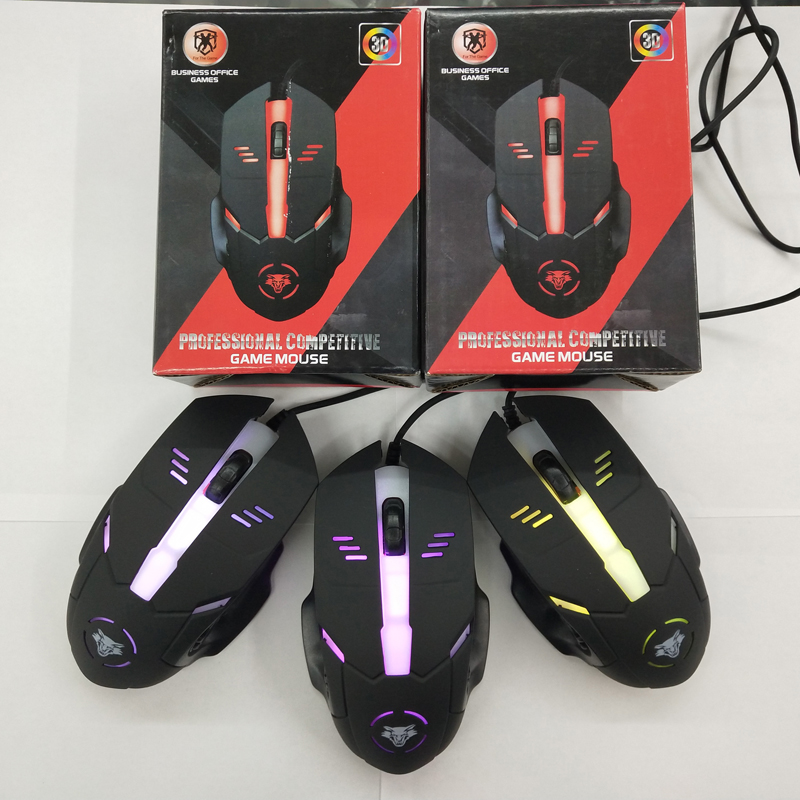 有线背光usb鼠标竞技游戏鼠标 笔记本商务办公鼠标详情图1