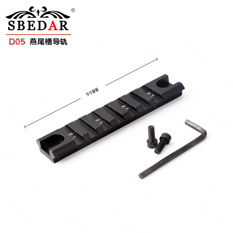 10cm长度20mm宽印字轨道金属导轨片产品图