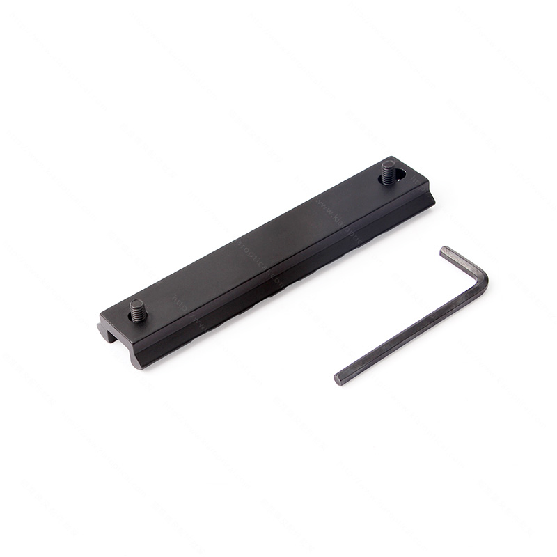 10cm长度20mm宽印字轨道金属导轨片细节图