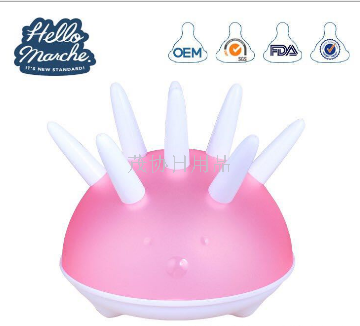 PP milk bottle cleaning and storage dry milk bottle rack milk bottle storage rack
