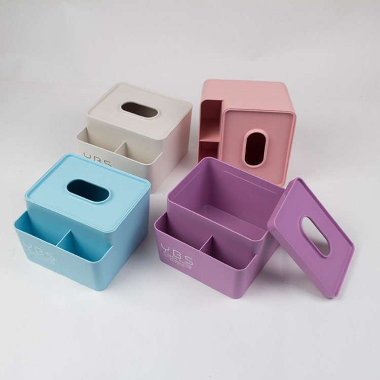 Jane elegant tissue box Desktop dining room paper box Creative living room paper box square napkin box DY-118