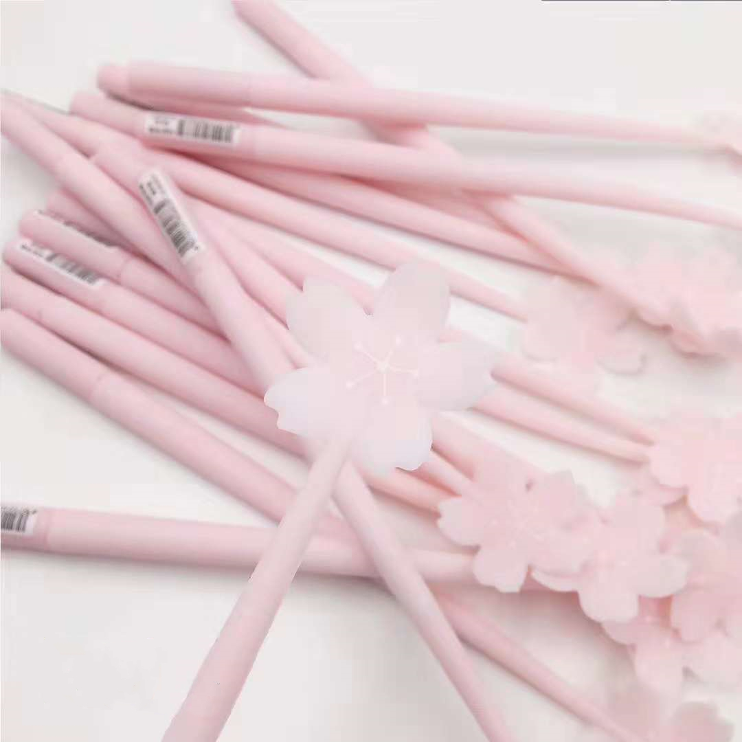 Wanbang 3758 card-absorbing full-needle Gel Pen 0.5mm black creative design soft rubber details Picture