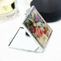 Metal square beauty mirror DY-581