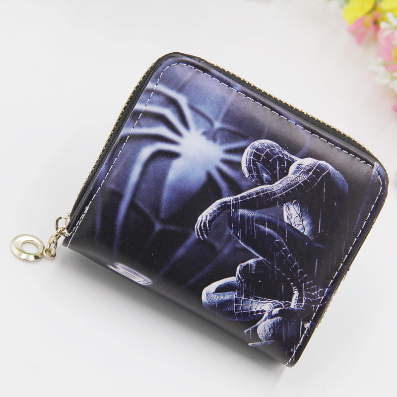 New personalized creative cartoon wallet students cute cartoon short wallet manufacturers wholesale zipper card bags Application Scenario